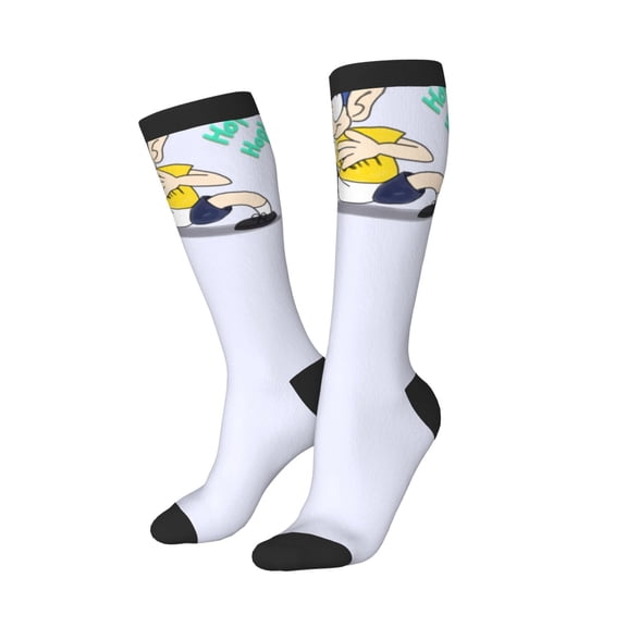 Sigee Sml Jeffy Ae for Socks for Men Women Gifts for Him Boyfriend Teenage Boys Stocking Stuffers One Size