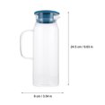 thumbnail image 2 of 1Pc Heat Cold Resistant Glass Teapot Practical Office Glass Tea Kettle for Home, 2 of 8