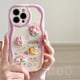 thumbnail image 3 of NY 07 Carcasa Completa Samsung Galaxy A54 A34 A24 A14 4G 5G A73 A72 A53 A52 A52S A33 A23 A13 A12 A32 A22 LTE A02 A02S A03S A03 A04 A04E M02 M22 M32 M12 Cute Cream Edge Flower Case, 3 of 4
