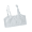 White, variant on LYMAYTER Girls Seamless Training Bras Kids Adjustable Straps Soft Comfy Sports Everyday Bralette