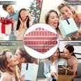 thumbnail image 5 of Wearable Blanket,Red and White Christmas Pattern Hooded Wearable Flannel Blanket for Adults & Teens,Winter Poncho Shawl Wrap Cape Cozy Anti-Pill,50"x60", 5 of 5