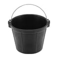 thumbnail image 3 of Cubo de goma para comedero de caballos, multiusos, con asa, cuenco para perros, bandeja de alimento para caballos, para pollos, cabras y animales., 3 of 8
