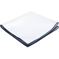 thumbnail image 1 of HAHDAXIA Gentleman's Essentials Weekend Casual White Pocket Square, 1 of 3
