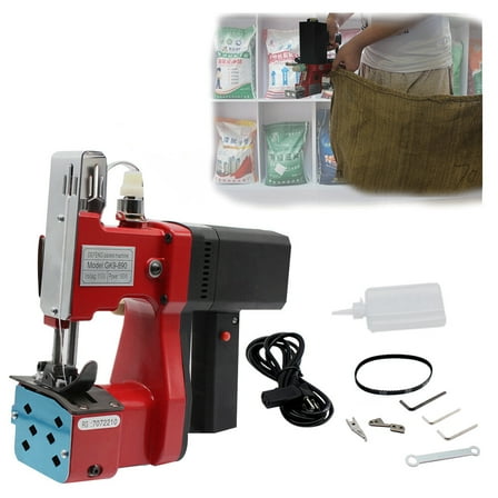 Electric Bag Sewing Machine Industrial Stitching Tool Sack Closer 15000 rpm