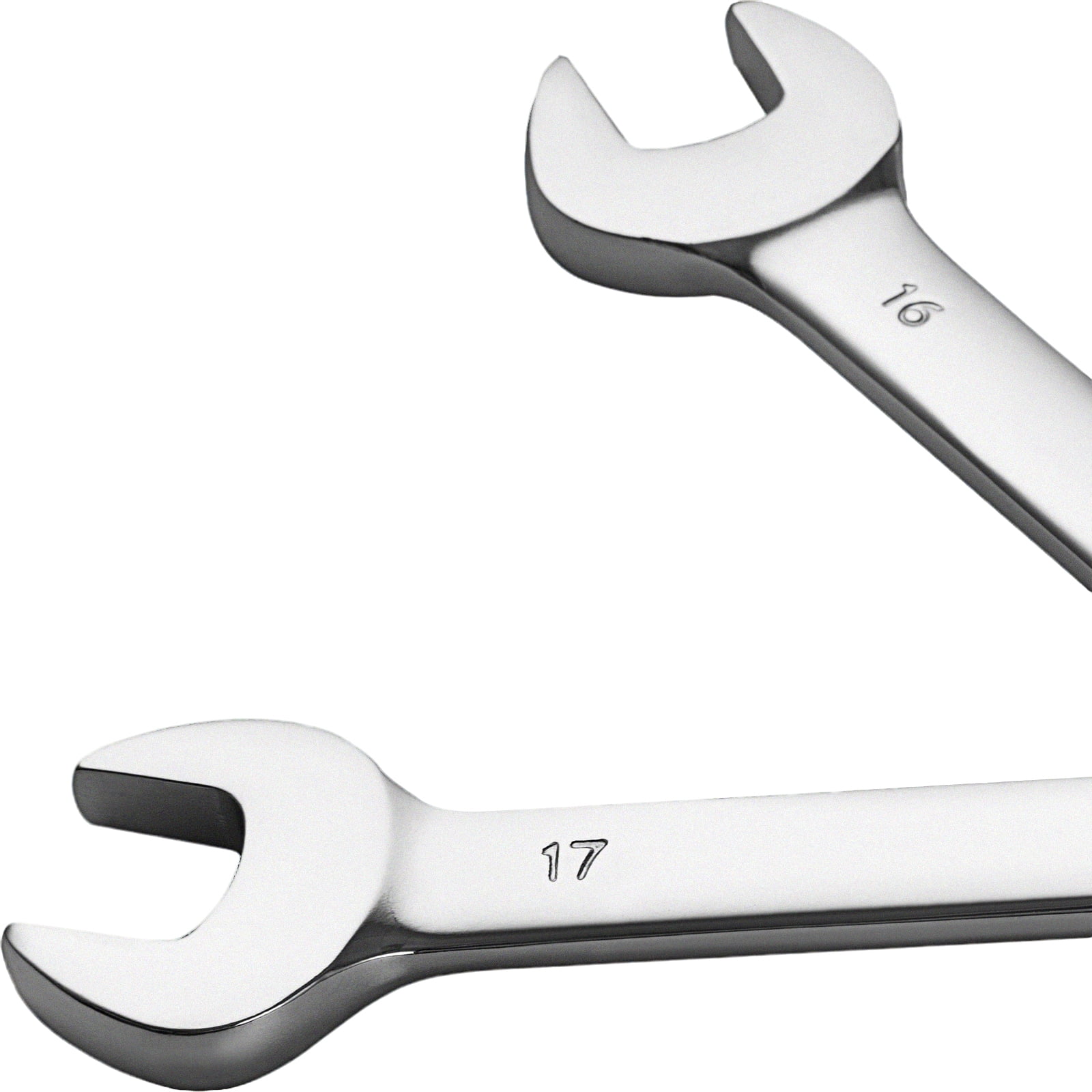 Yonopro 16Pcs Ratcheting Wrench Set, Combination Ratchet Wrench Set 6-22MM with Chrome Vanadium Steel Flex-Head & Carrying Bag