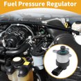 thumbnail image 2 of Regulador de presión de combustible Unique Bargains No.8200430063/0928400659 para Renault Megane 2005-2009 Plástico Metal 20-70 Psi Resistente a la corrosión 1 Pcs, 2 of 7