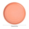 thumbnail image 3 of Dog Dishes, Whisker Friendly Shallow Dog Bowls, Flat Plates for Wet & Dry Food and Water Bowls, Relief Whisker Fatigue _ Orange, 3 of 6