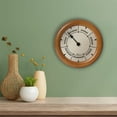 thumbnail image 4 of DayClocks Classic Day-of-the-Week Wall Clock with 10" Pine Wood Frame, 4 of 10