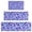 Purple Butterfly Pattern-1, variant on Purple Butterfly Pattern Kitchen Rugs Sets Of 3,Kitchen Runner Rugs Non Skid Washable,Decorative Kitchen Floor Mats for Kitchen,Sink,Laundry,17"x30" 17"x47" 17"x59"