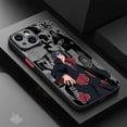 thumbnail image 3 of Funda de narutos-itachis para Apple iPhone, 15, 11, 14, 13, 12 Pro, 7, XR, X, XS, Max, 8 Plus, 6, 6S, SE, 2022, 15Pro, color negro mate, 3 of 5