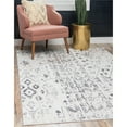 thumbnail image 2 of Unique Loom 3143062 8 x 10 ft. Malasana Basilica Rectangular Rug, Ivory, 2 of 2