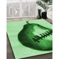 thumbnail image 2 of Ahgly Company Indoor Rectangle Patterned Dragon Green Area Rugs, 5' x 8', 2 of 6
