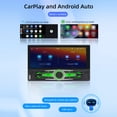 thumbnail image 2 of Estéreo para automóvil de 6,86 pulgadas con reproductor MP5 y Bluetooth, compatible con radio RDS, 2 of 8