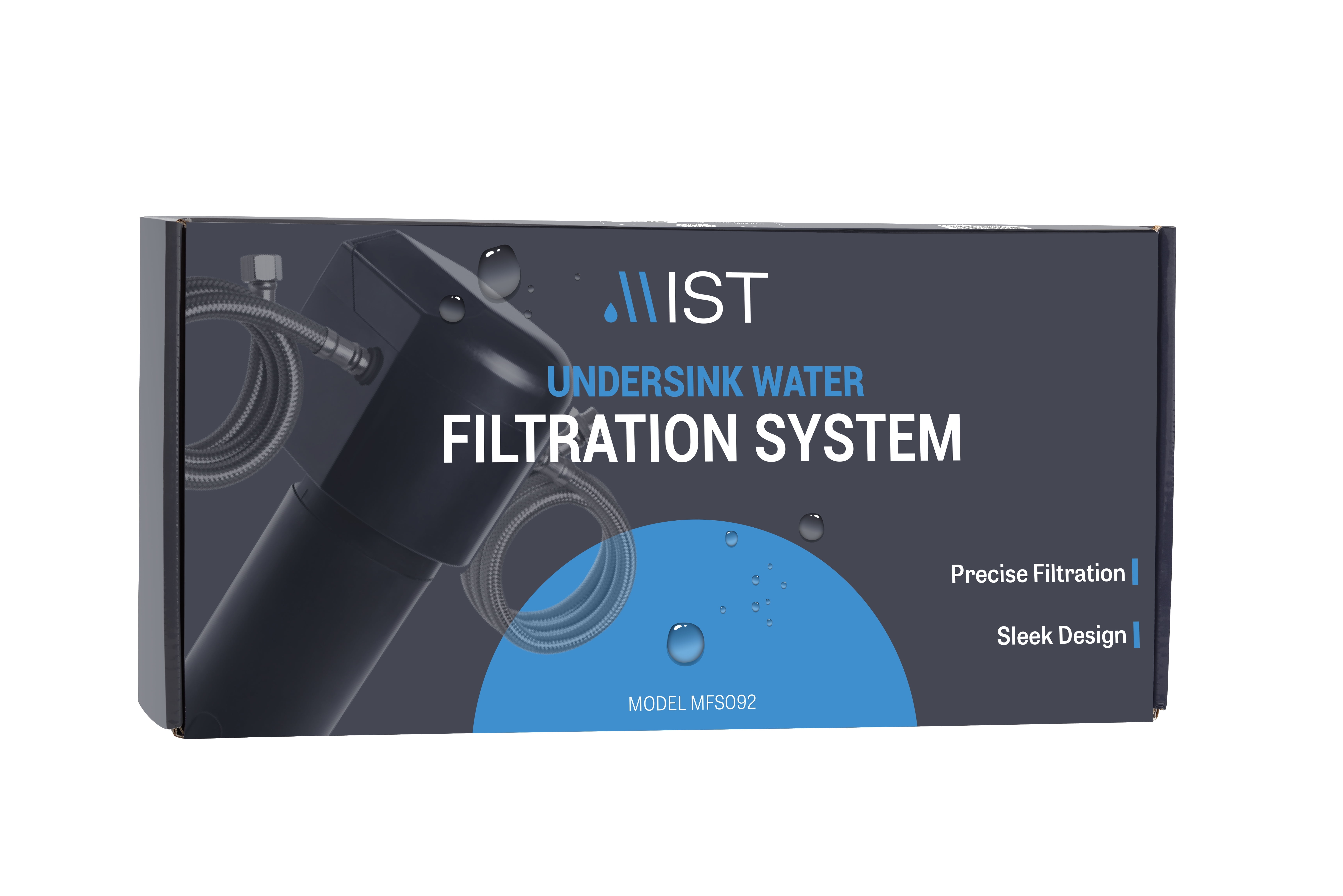 Mist Under Sink Water Filter System Direct Connect to Kitchen Faucet, NSF/ANSI 42 Certified, 20,000 Gallon Capacity