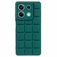 thumbnail image 1 of For Xiaomi Redmi Note 13 5G Cell Phone Case Down Jacket TPU Bump Proof Back Shell - Blackish Green, 1 of 5