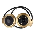 thumbnail image 2 of Sidaley Reproductor de MP3 Auriculares Bluetooth, auriculares deportivos inalámbricos Reproductor de MP3 con radio FM, auriculares estéreo Tarjeta TF Cables de audio/vídeo oro, 2 of 3