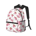thumbnail image 2 of Haiem Watermelon Lightweight Backpack for School, Classic Basic Water Resistant Casual Daypack for Travel with Bottle Side Pockets, 2 of 8