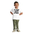 thumbnail image 3 of Of Course Im Cute Look at Daddy Toddler Boy Girl T Shirt Infant Toddler Brisco Brands 5T, 3 of 6