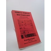 Dakotah Sioux Indian Dictionary [Hardcover - Used]