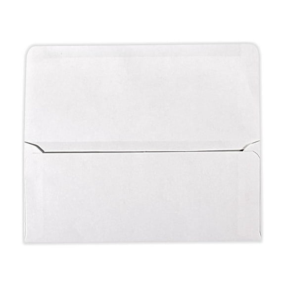 LUX #9 Remittance Envelopes (3 7/8 x 8 7/8 Closed) 500/Pack 24lb. Bright White (17855-500)