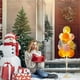 thumbnail image 5 of Juego de 2 Soportes Inflables para Globos Navideños con 28 Globos Multicolores, 2 Luces y Bomba de Aire | Decoración Reutilizable para El Suelo con Globos para Fiestas de Navidad, Bodas, Cumpleaños,, 5 of 6