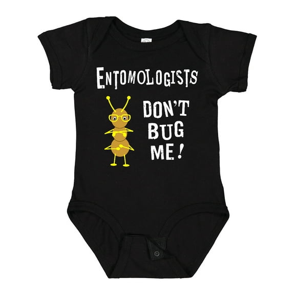 Entomologists Bug White Text Infant Creeper