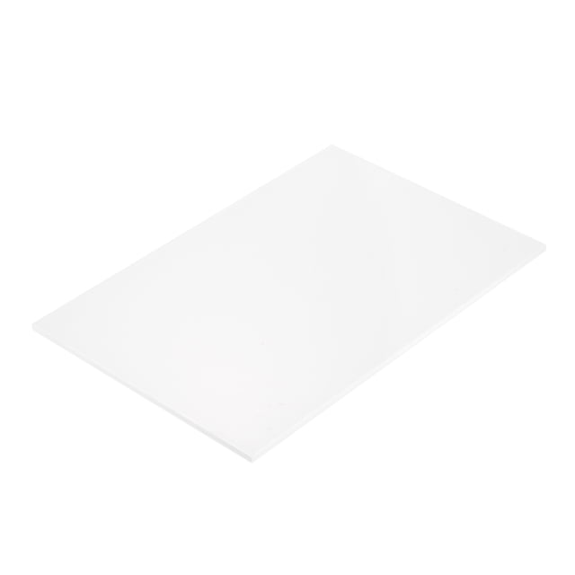 ABS Plastic Sheet 12 Inch x 8 Inch x 0.12 Inch ABS Styrene Sheets White