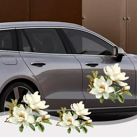 Car Decoration Stickers Car Decals Stickers For Outside Of Car Romantic Rose Wall Stickers Bathroom Tiles Waterproof Stickers 50% 0ff Clearance!