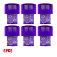 thumbnail image 1 of 6 Pzas Reemplazo de Filtro para Dy*son V10 SV12 Repuestos de Aspiradora Lavables Accesorios de Filtro HEPA Limpieza Del Hogar Consumibles, 1 of 10