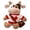 B, variant on 12 Inch Cow Stuffed Animal Soft Plush Toys Kawaii Cow Plushies Toy for Girls and Boys Plush Cows for Kids Party Favors Birthday Gifts