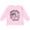 AD-Pink, variant on Summer Vacation Mode Wrightsville North Carolina Boys or Girls Long Sleeve Toddler T-Shirt