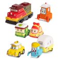 thumbnail image 1 of Set de 6 autos de juguete de metal fundido Robocar Poli, 1 of 6