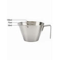 thumbnail image 3 of Tazas Xtellar Medidoras De Café Espresso Vaso Medidor Con Leche Color Plateado, 3 of 5