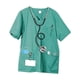 thumbnail image 2 of Colgante de uniforme de trabajador de la salud personalizado plano de acrílico 2D, ideal para decoraciones del Día de la Enfermera, regalos. No incluye llavero., 2 of 6