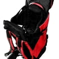 thumbnail image 2 of Mochila Excursionismo Clevr Roja Ligera de Lujo con Visera Parasol para Niño, 2 of 9