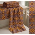 thumbnail image 6 of Soimoi Orange Cotton Poplin Fabric Maroon Paisley Print Fabric by the Yard 56 Inch Wide, 6 of 7