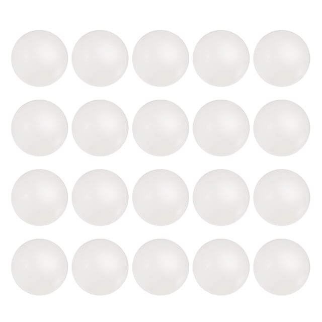 Unique Bargains 10mm Nylon Solide Roulements en Plastique G1 Précision 25 Pack