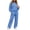 Sky Blue, variant on Wide Leg Sweatpants Sets for Women 2 Piece Outfit,Long sleeves Hoodie,High Waist Pants,with Pockets,Solid Color Casual Sets,Fall Tracksuit,Spring Casual Outfits