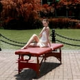 thumbnail image 2 of Master Massage 25 Inch Fairlane Sport Size Portable Massage Table Cinnamon Color, 2 of 5