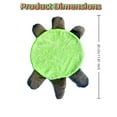thumbnail image 5 of PPKVUFD 16'' Floor Turtle Foot Mop – Cute Double-Sided Turtle-Shaped Floor Cleaning Pad, Hands-Free Mop for Dust and Hair, Washable Reusable Foot Cleaner for Home and Office Floors, Green, 5 of 8