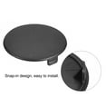 thumbnail image 4 of Uxcell 30Pack 40mm(1 9/16") Dia Plastic Concealed Hinge Hole Cover Hole Plugs, Black, 4 of 5