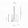 thumbnail image 2 of 10 x Hat Rack-White, 2 of 6