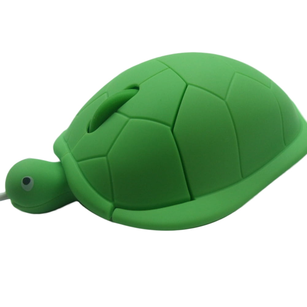 USB 2.0 1000dpi 3D Wired Optical Cute Turtle Mice Mouse For PC Laptop