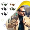 thumbnail image 2 of Minnieouse Gafas de sol de moda Accesorio de vestir Lentes de marco grande polarizadas Tipo 2 Lentes Tipo 2 Minnieouse YJ0504-02, 2 of 6