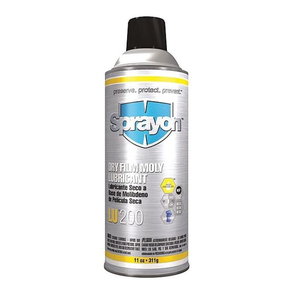 Sprayon 11 oz.,Aerosol,Dry Lubricant SC0200000