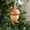 Orange, variant on FeiFu Christmas Ball Ornaments Soft Plushes Hanging Balls Textured Festive Decor for Christmas Trees Wreaths and Mantels