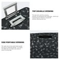 thumbnail image 4 of Bingfone Wireless Antenna Icon Luggage Cover Washable Suitcase Cover Protector Anti-scratch Suitcase cover Fits 18-32 Inch Luggage (No luggage included), 4 of 8