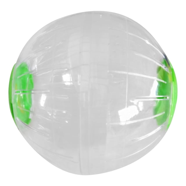 kurtrusly Balle d'Exercice Jouets Animaux Jouets Roulants Plastique Perforé Jogging Course Accessoires, Vert
