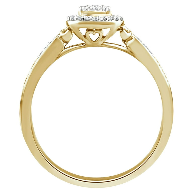 10K White Gold Diamond 1/6 CTW Promise Ring 10K White Gold Diamond 1/6 CTW Promise Ring