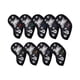 thumbnail image 3 of Cubierta de cabeza de hierros de golf Baoblaze 9x Golf Iron Covers Sets 4 5 6 7 8 9 P A S Gatos bordados Negro, 3 of 8